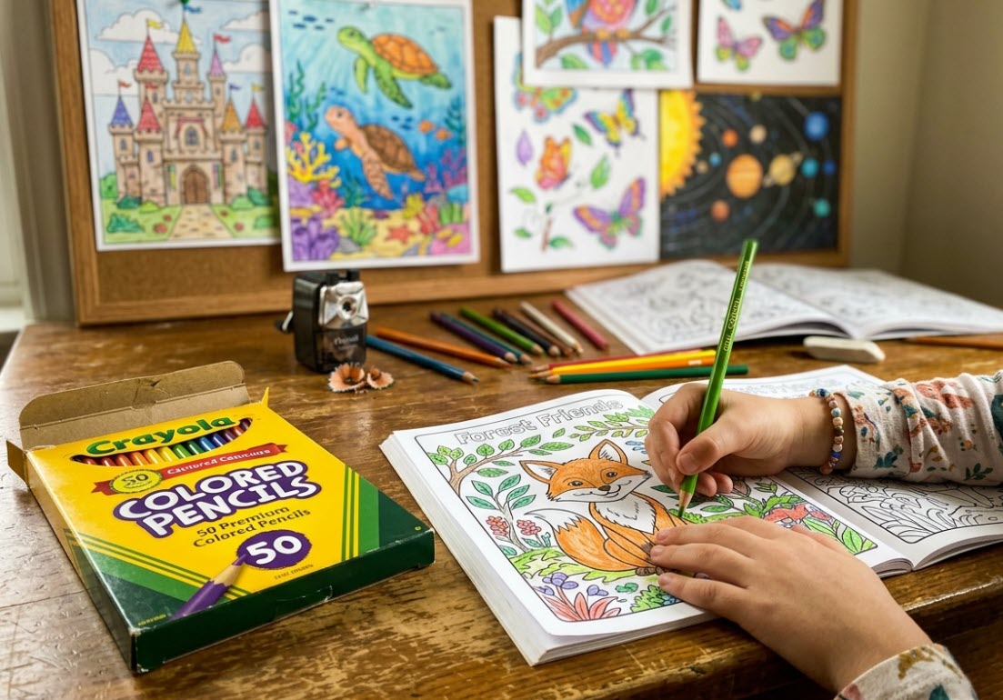 How to Use Crayola Colored Pencils: Tips and Ideas