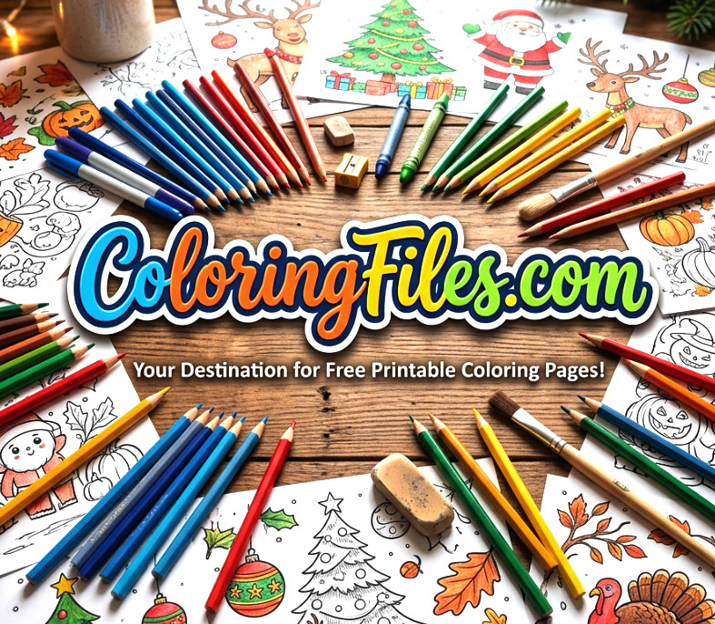ColoringFiles: Fun and Educational Printable Pages for All Ages