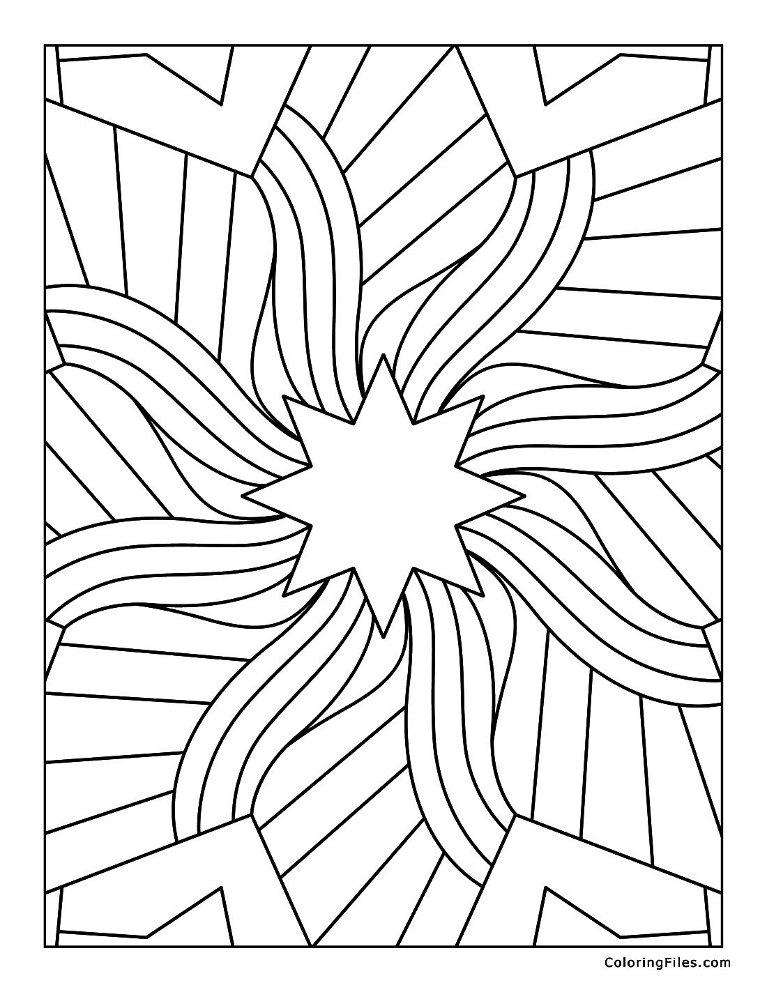 A powerful star with spiral explosions