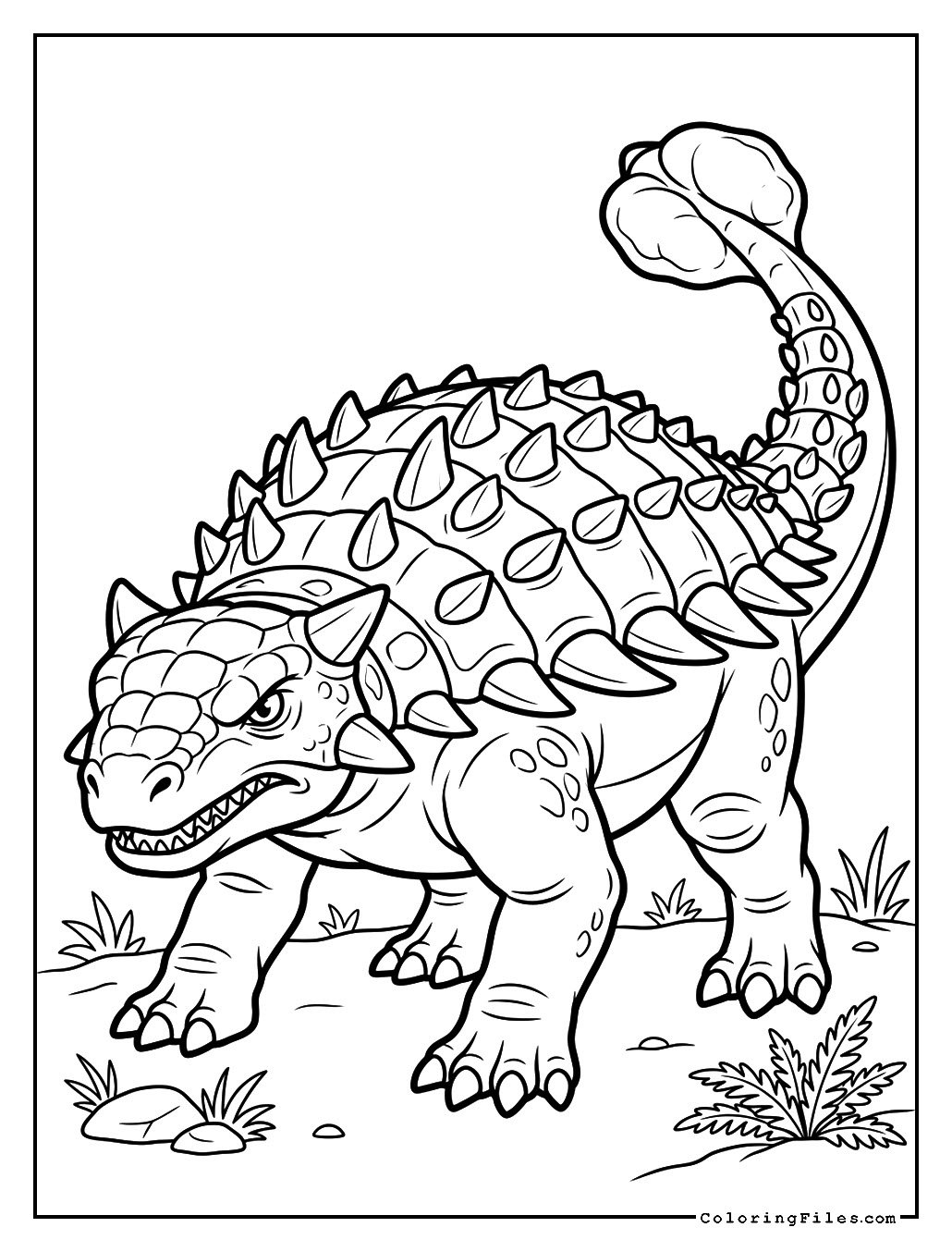 Ankylosaurus: The Armored Tank