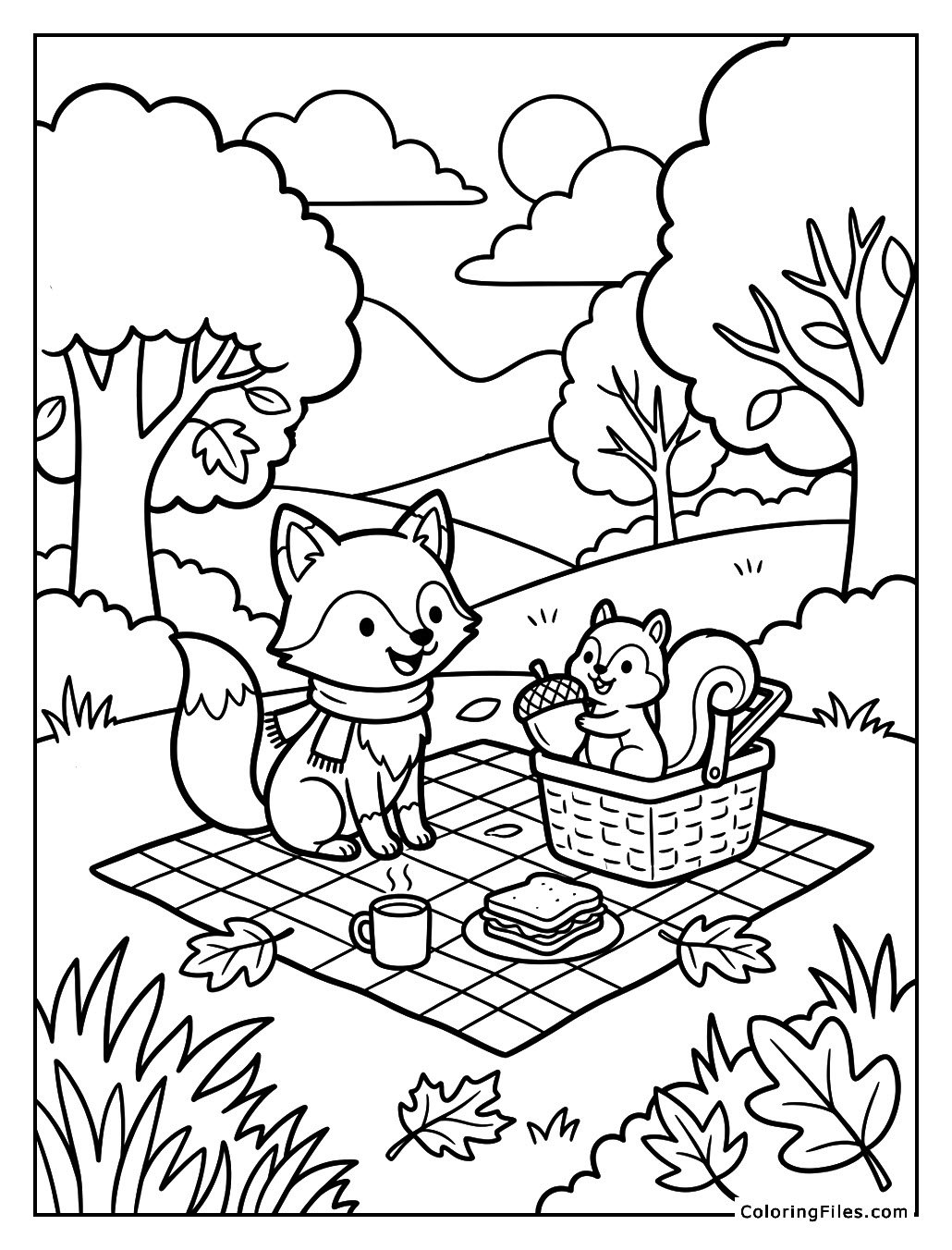 Autumn Picnic Surprise
