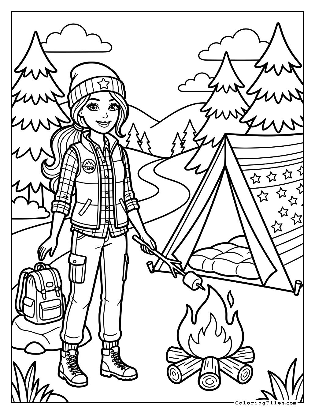 Barbie Camping Adventure