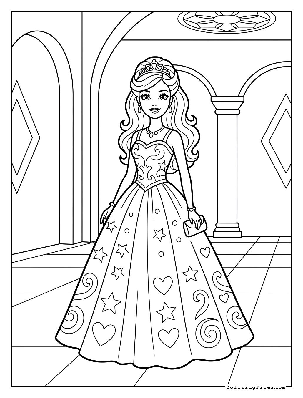 Barbie's Evening Dress