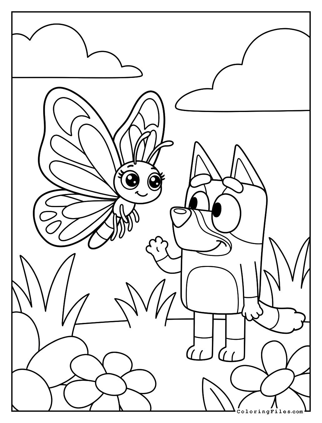 Bluey & The Magical Butterfly