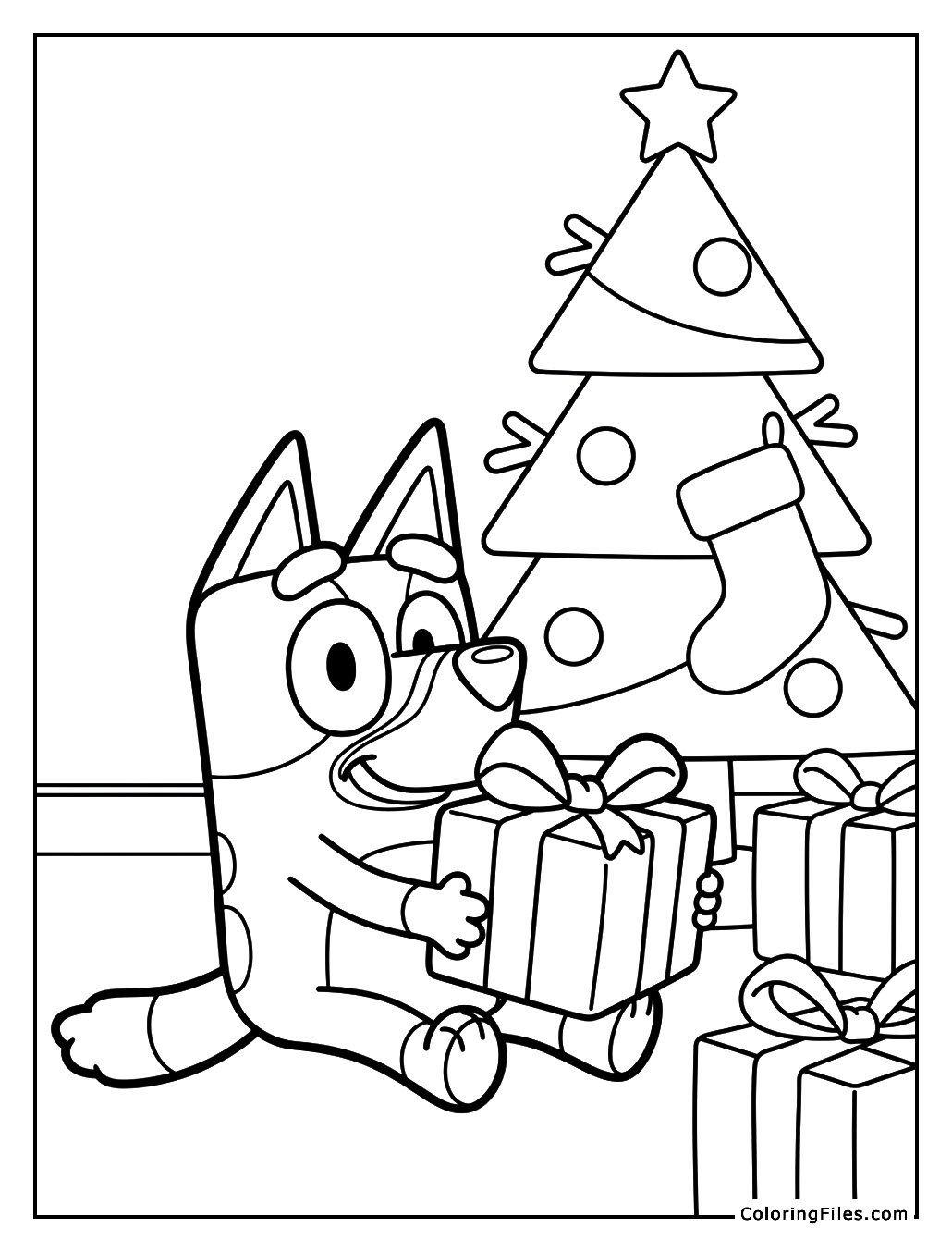 Bluey’s Christmas Morning Present