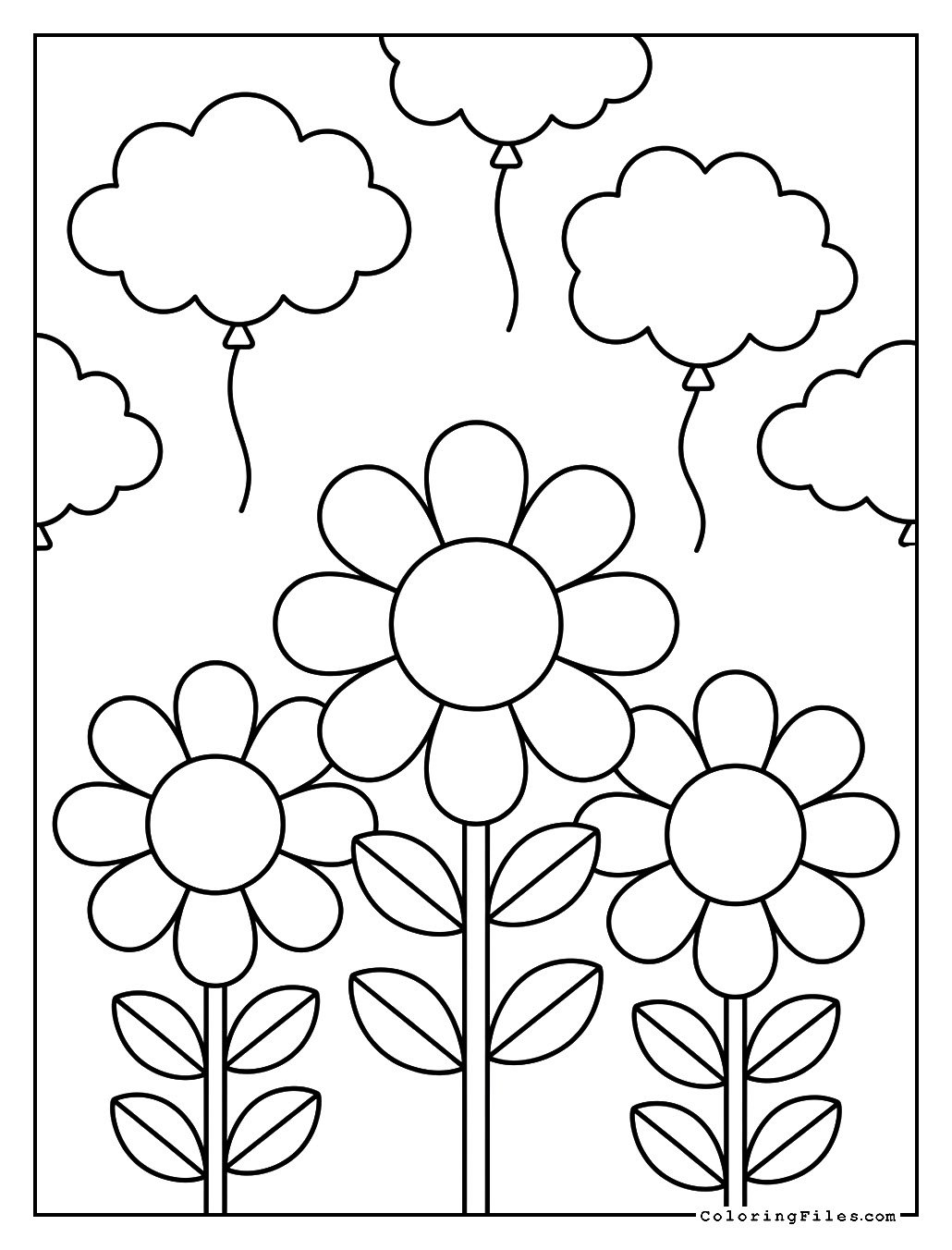 Bouncy Daisies and Cloud Balloons