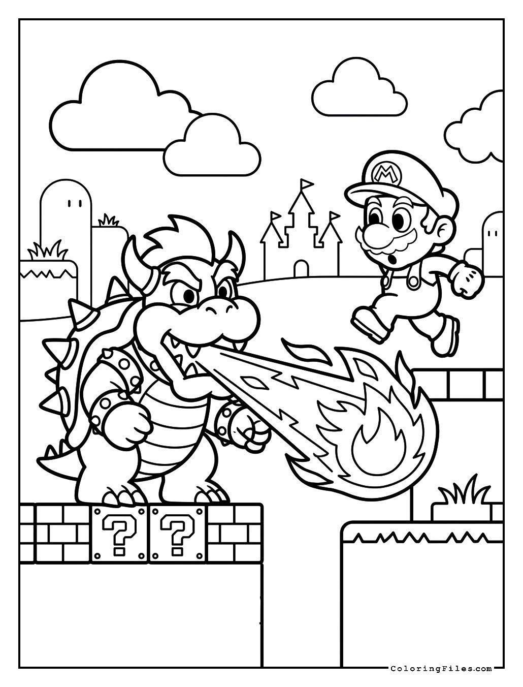 Bowser's Fire Breath