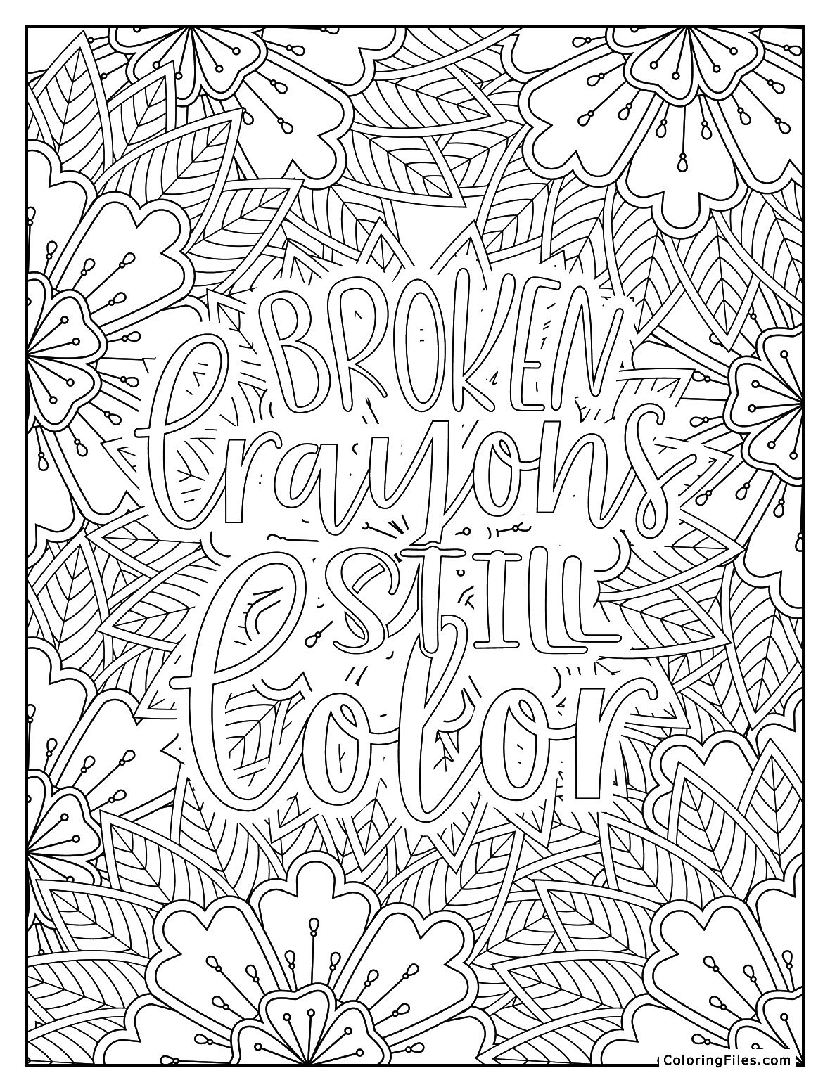 Broken Crayons Still Color