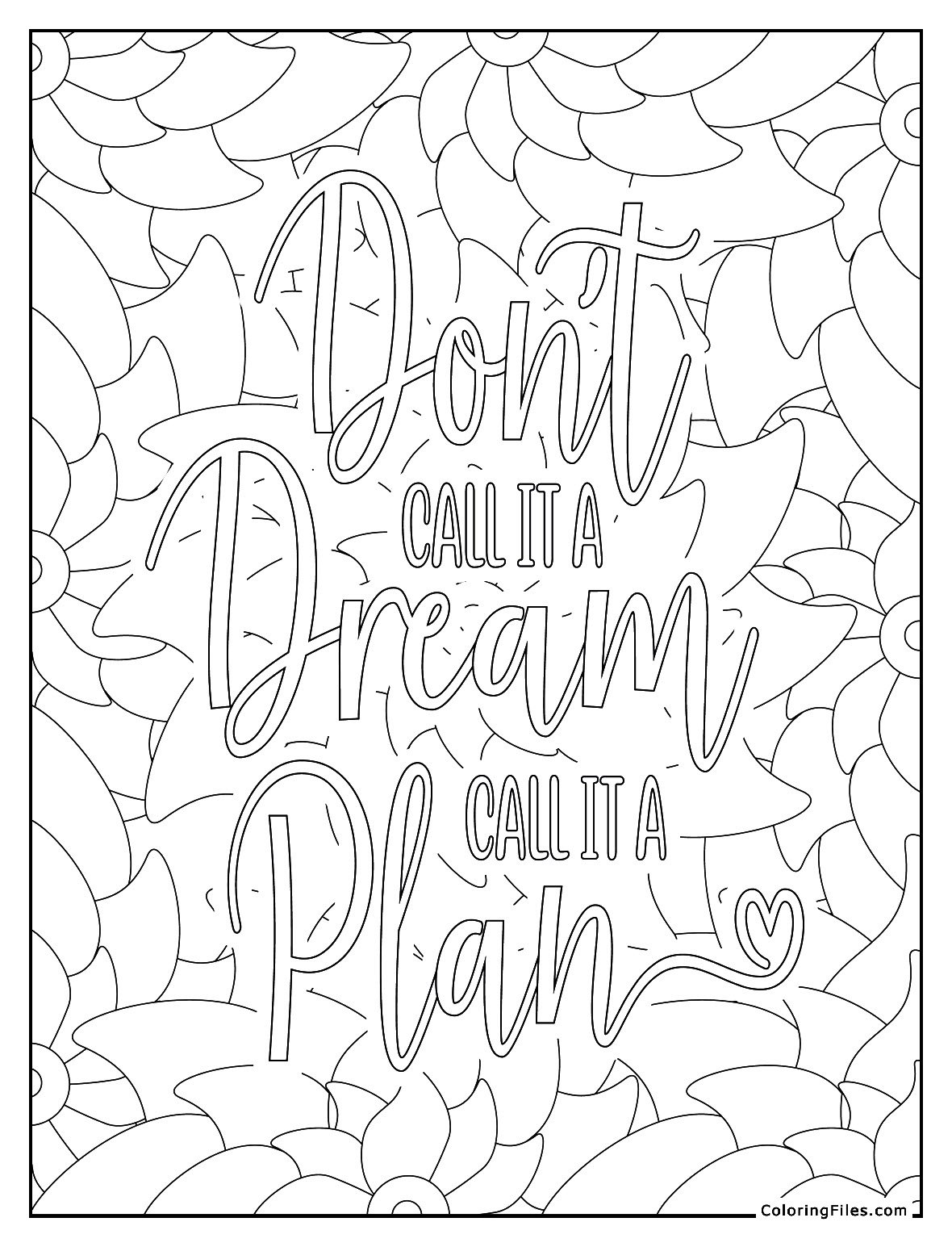 Call it a Plan No Dream