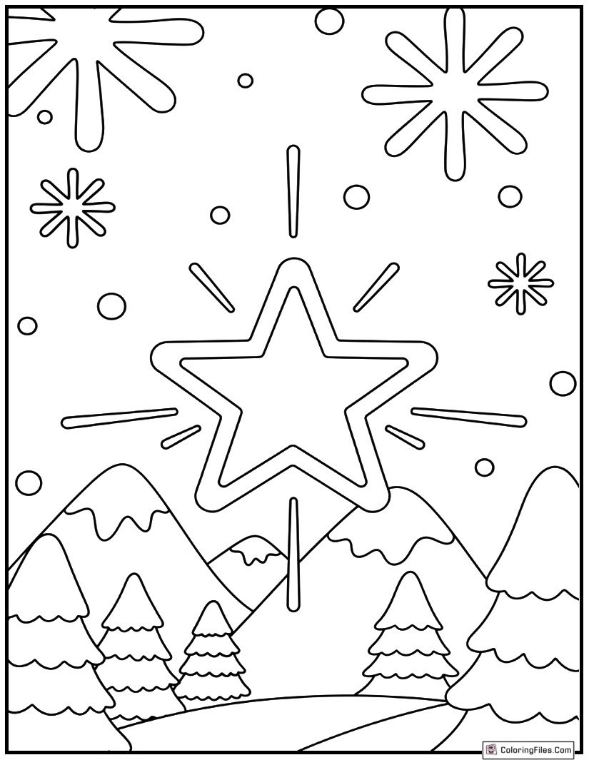 Christmas Star Shining Bright