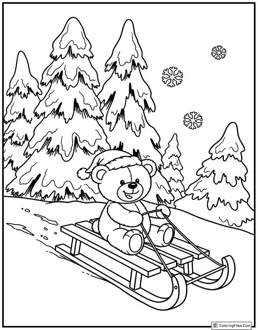 Christmas Teddy Bear Adventure