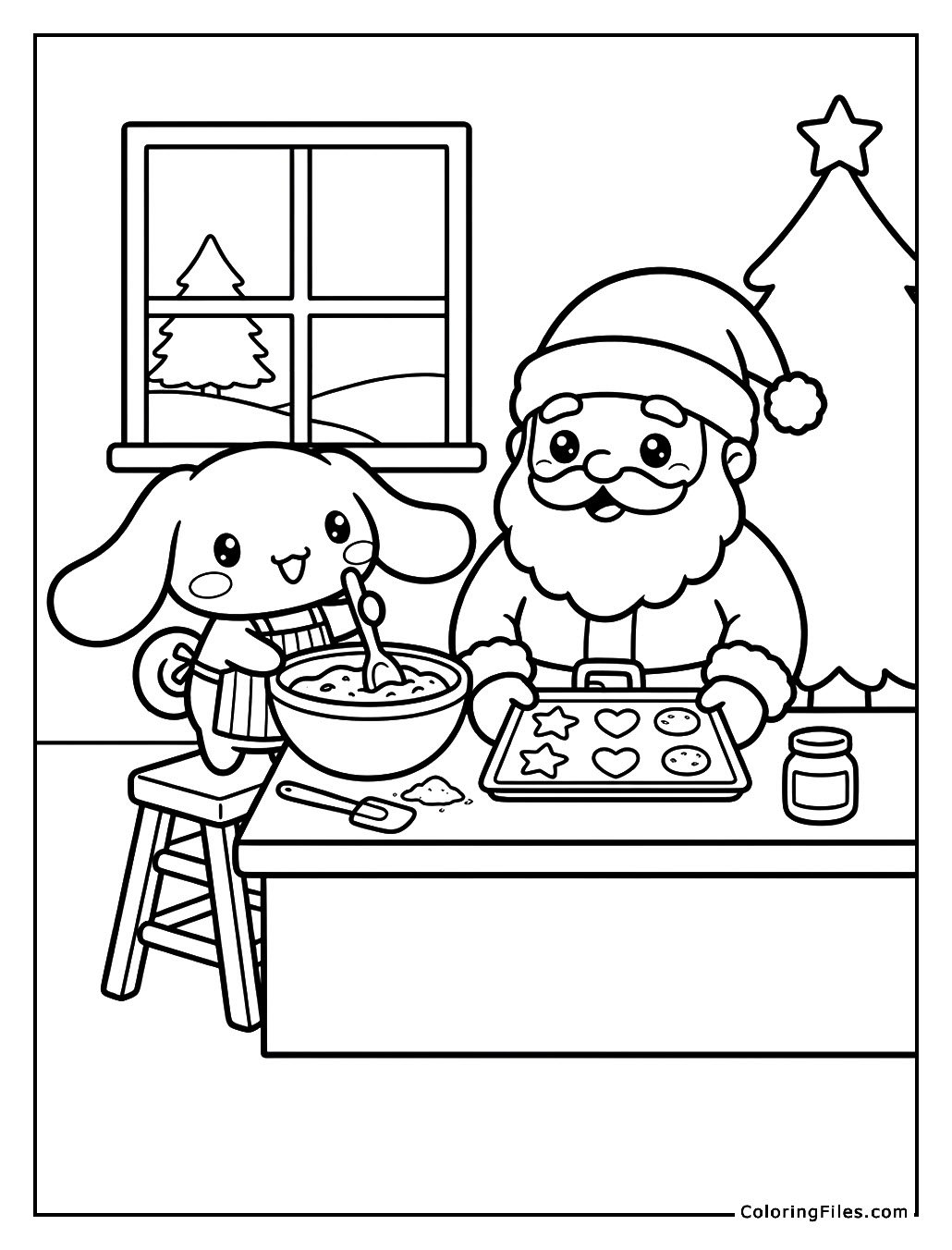 Cinnamoroll Bakes Santa’s Cookies