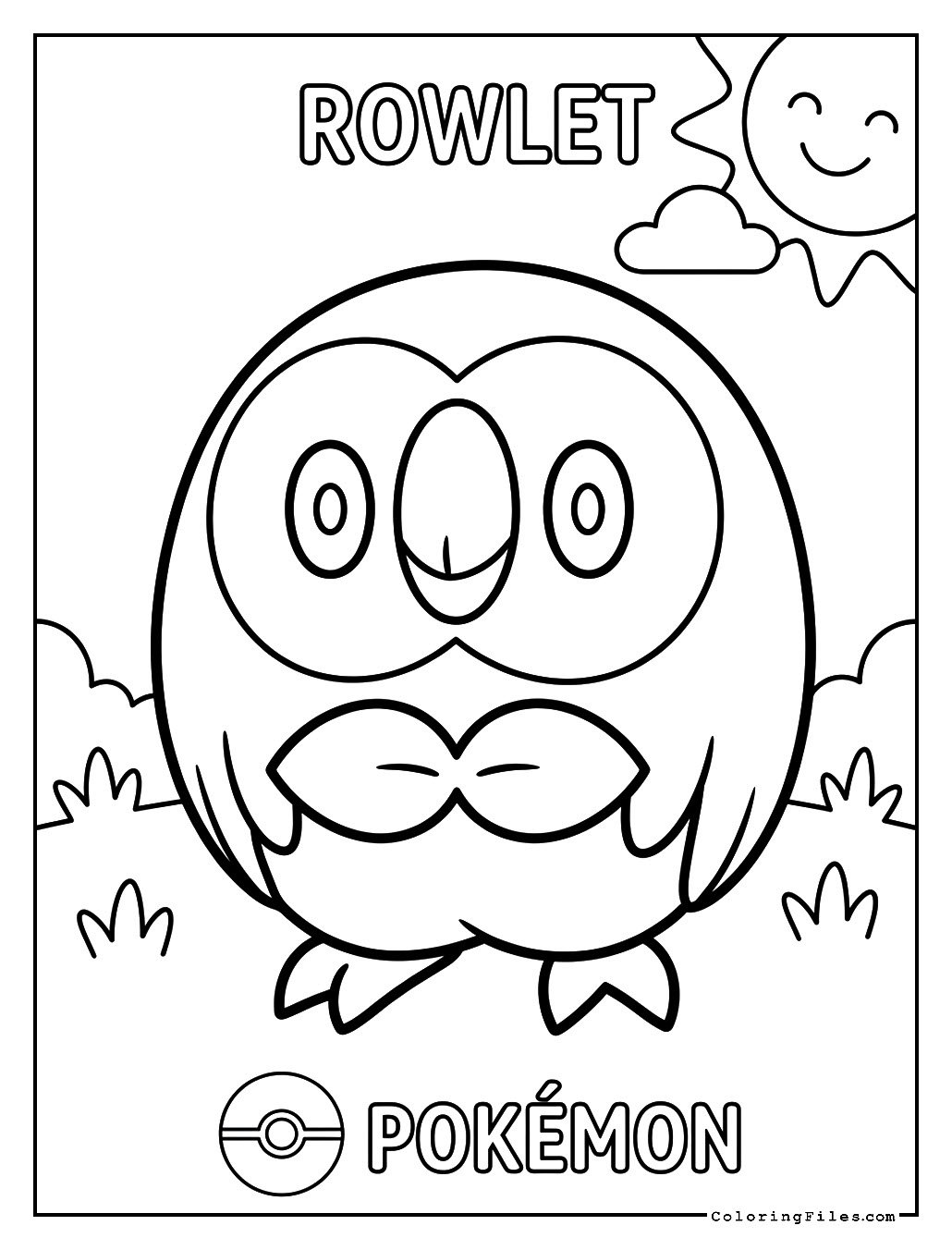 Cute Rowlet