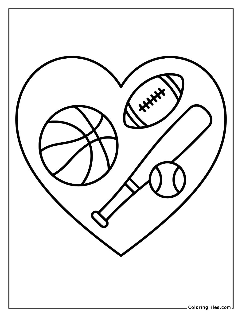 Dad’s Favorite Sports Heart