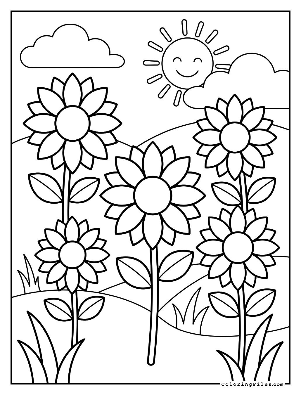 Dainty Daisy Dance in the Garden