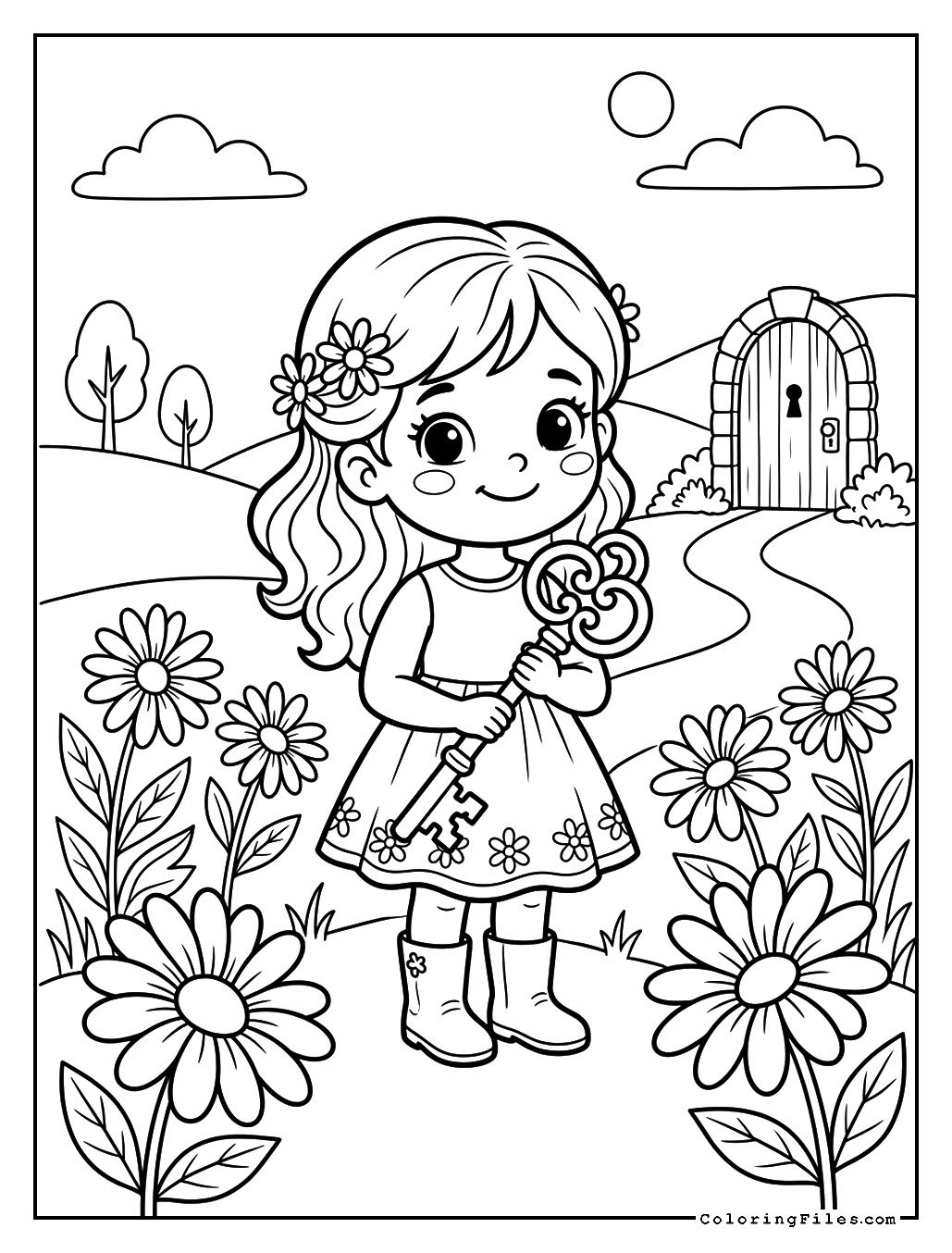 Daisy and the Secret Key