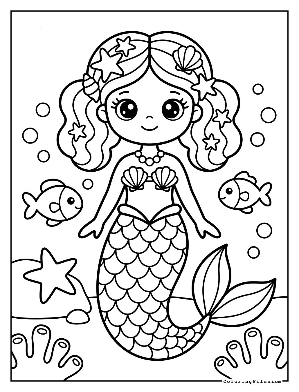 Deep Sea Glow Mermaid