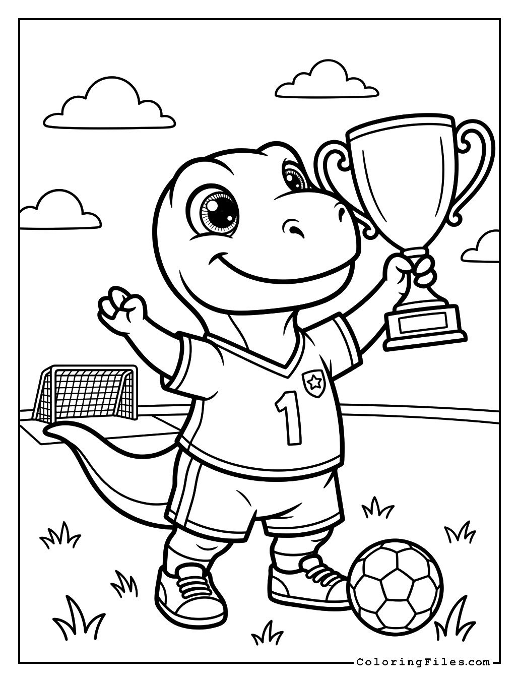 Dino Soccer Champion