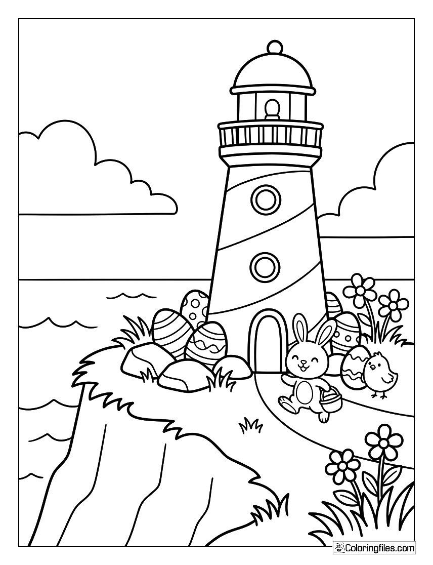 Easter Egg Lighthouse Adventure