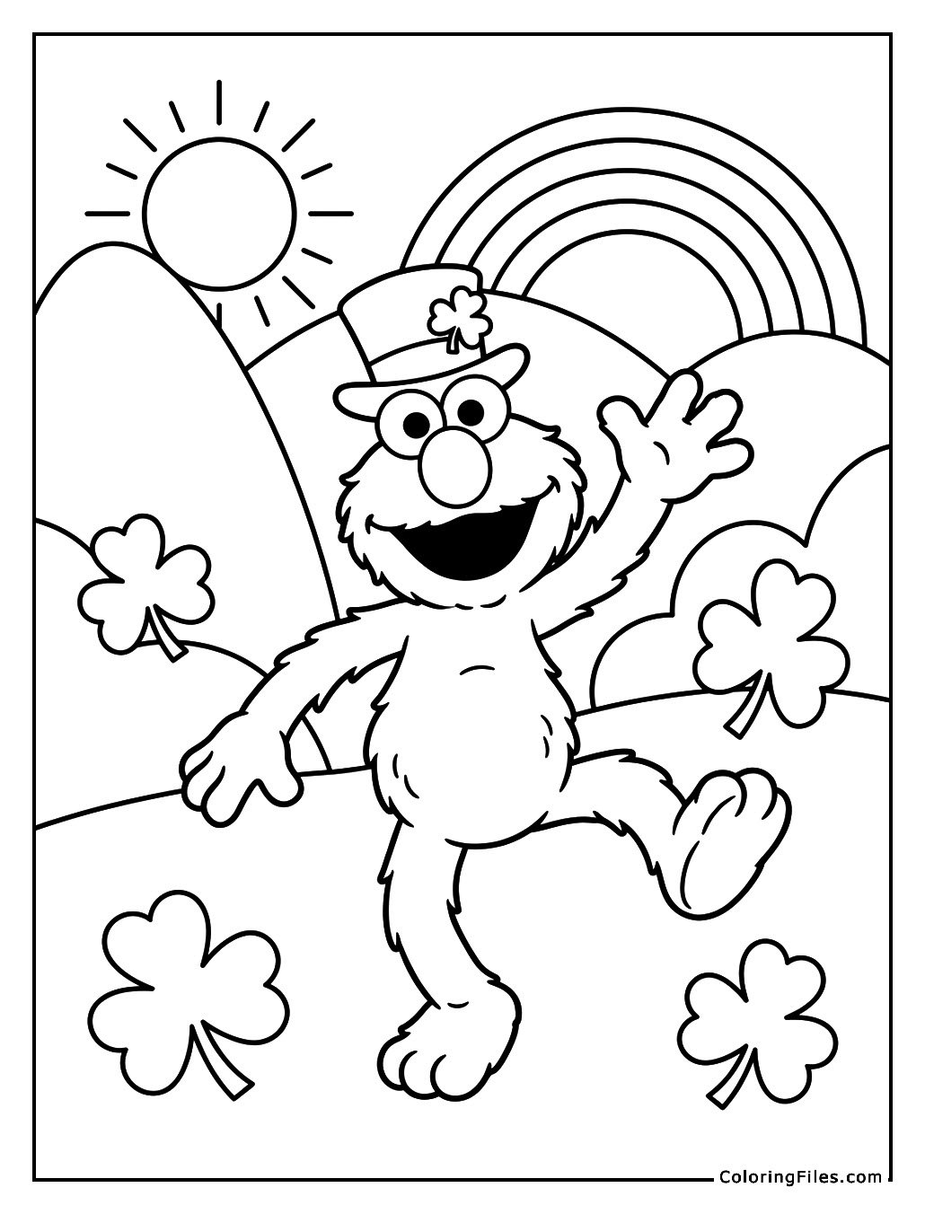Elmo’s Festive Shamrock Dance