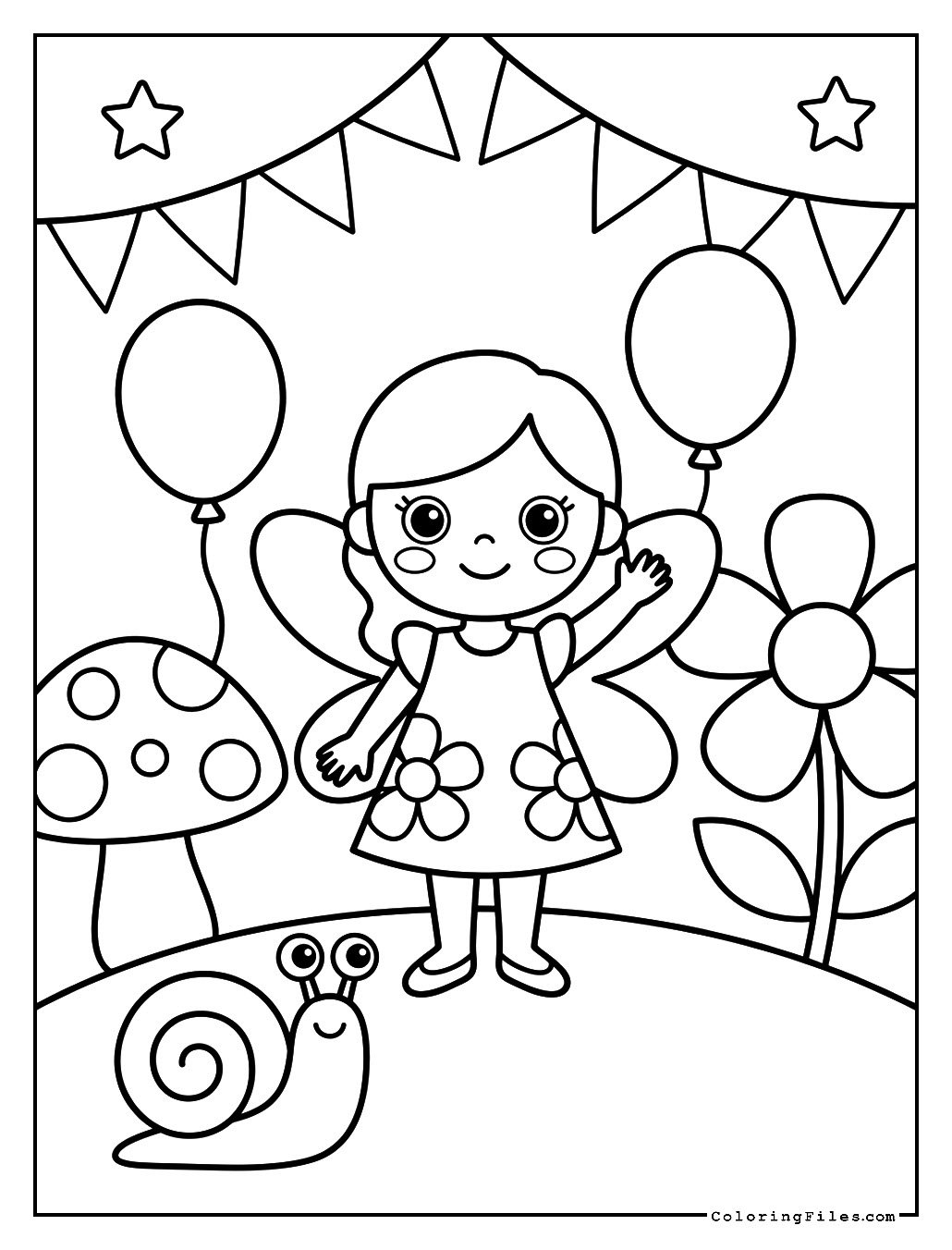 Fairy at the Garden Party