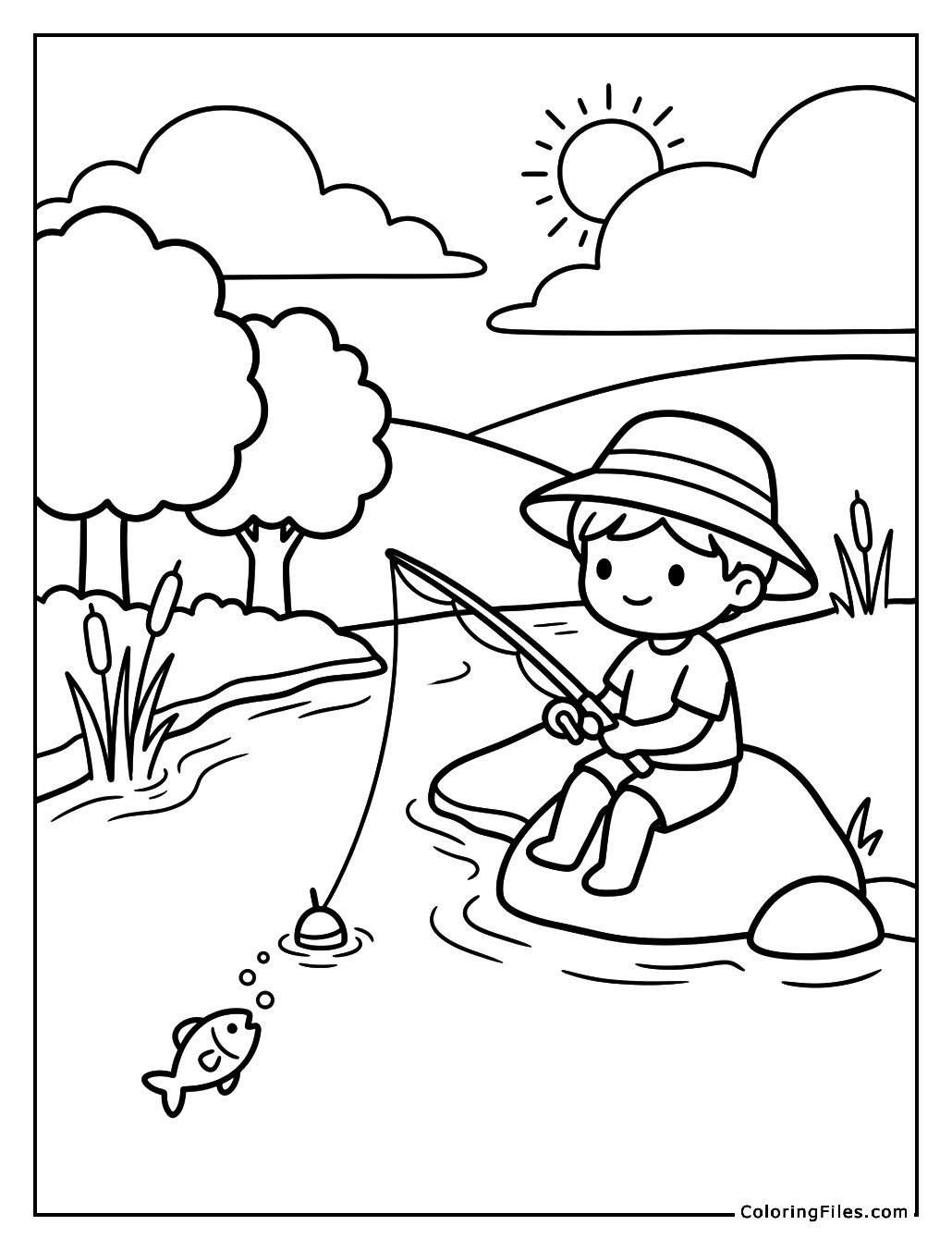 Fishing at the Creek