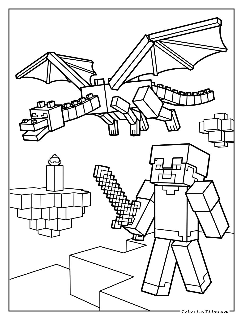 Flying with the Ender Dragon