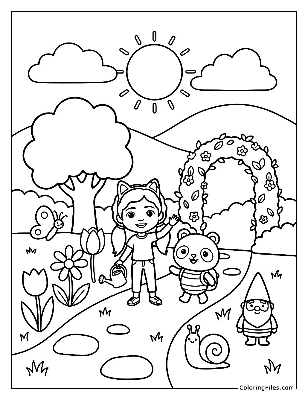 Gabby’s Dollhouse Garden Adventure