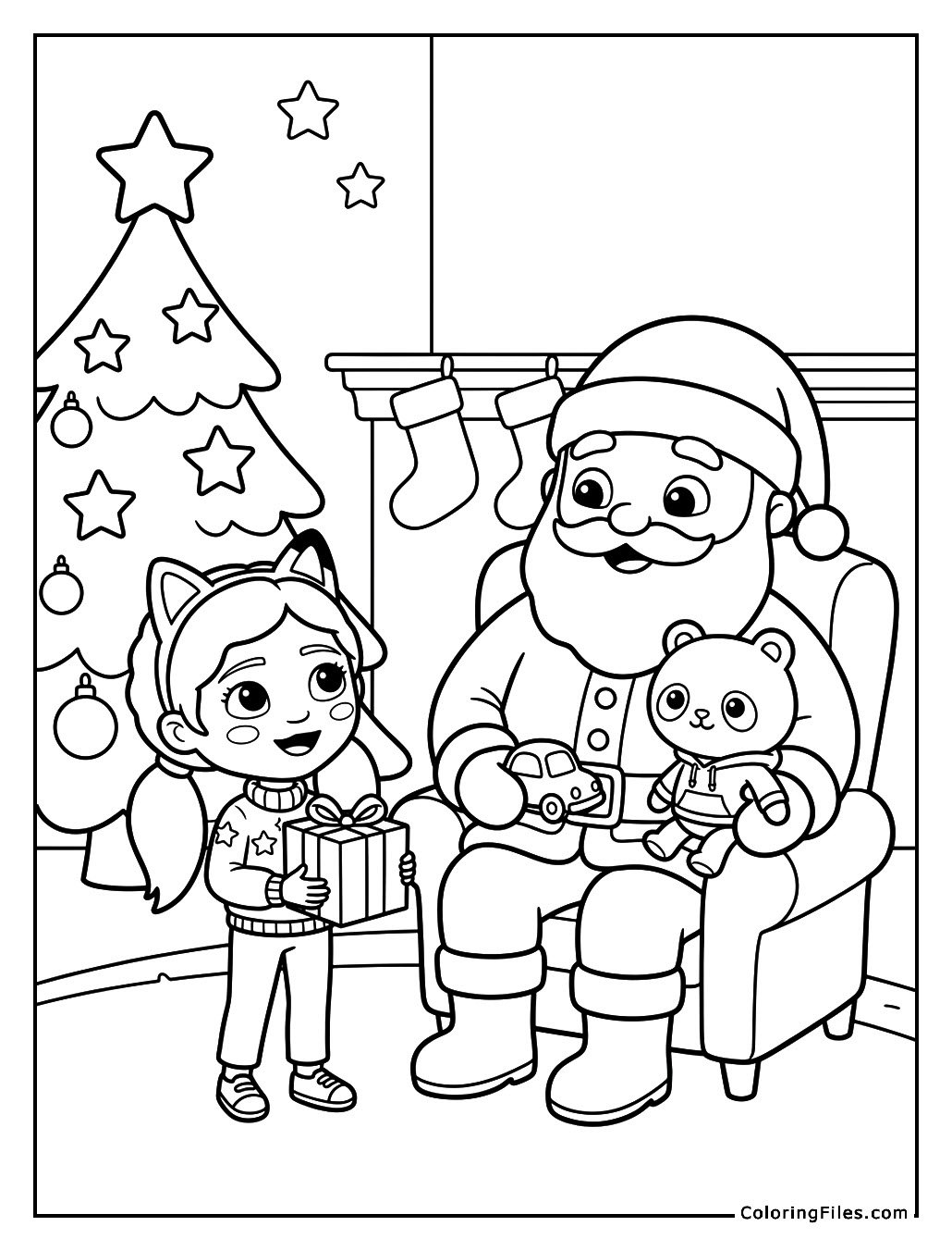 Gabby’s Dollhouse & Santa’s Visit
