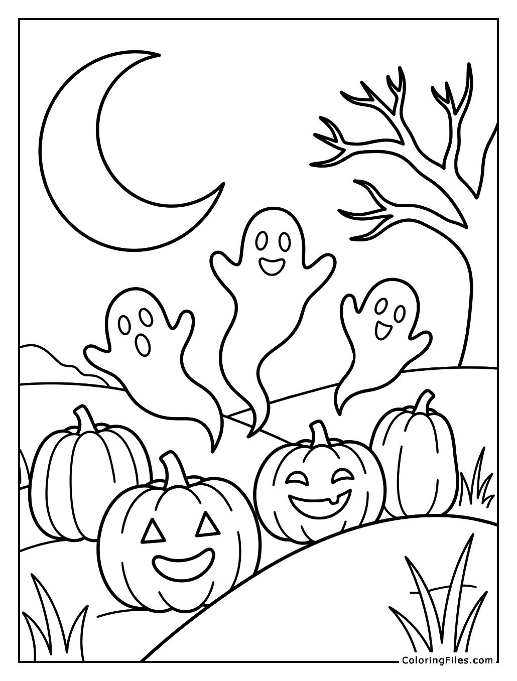 Ghostly Pumpkin Patch