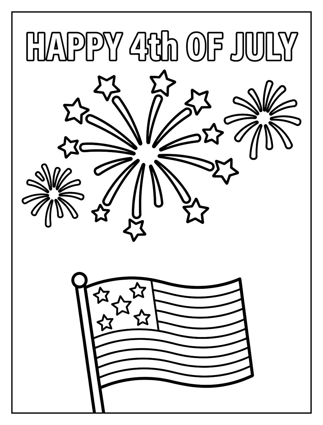 Happy 4th of July Fireworks