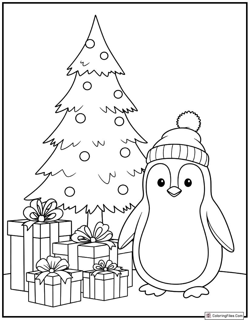 Holiday Penguin Christmas Fun