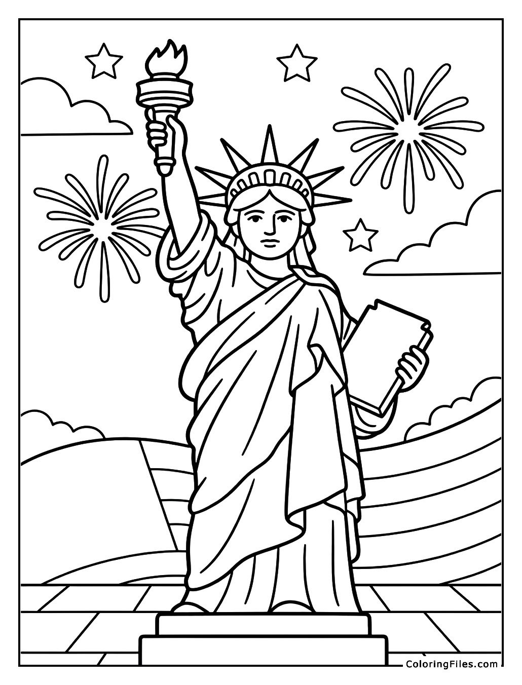 Independence Day Statue of Liberty