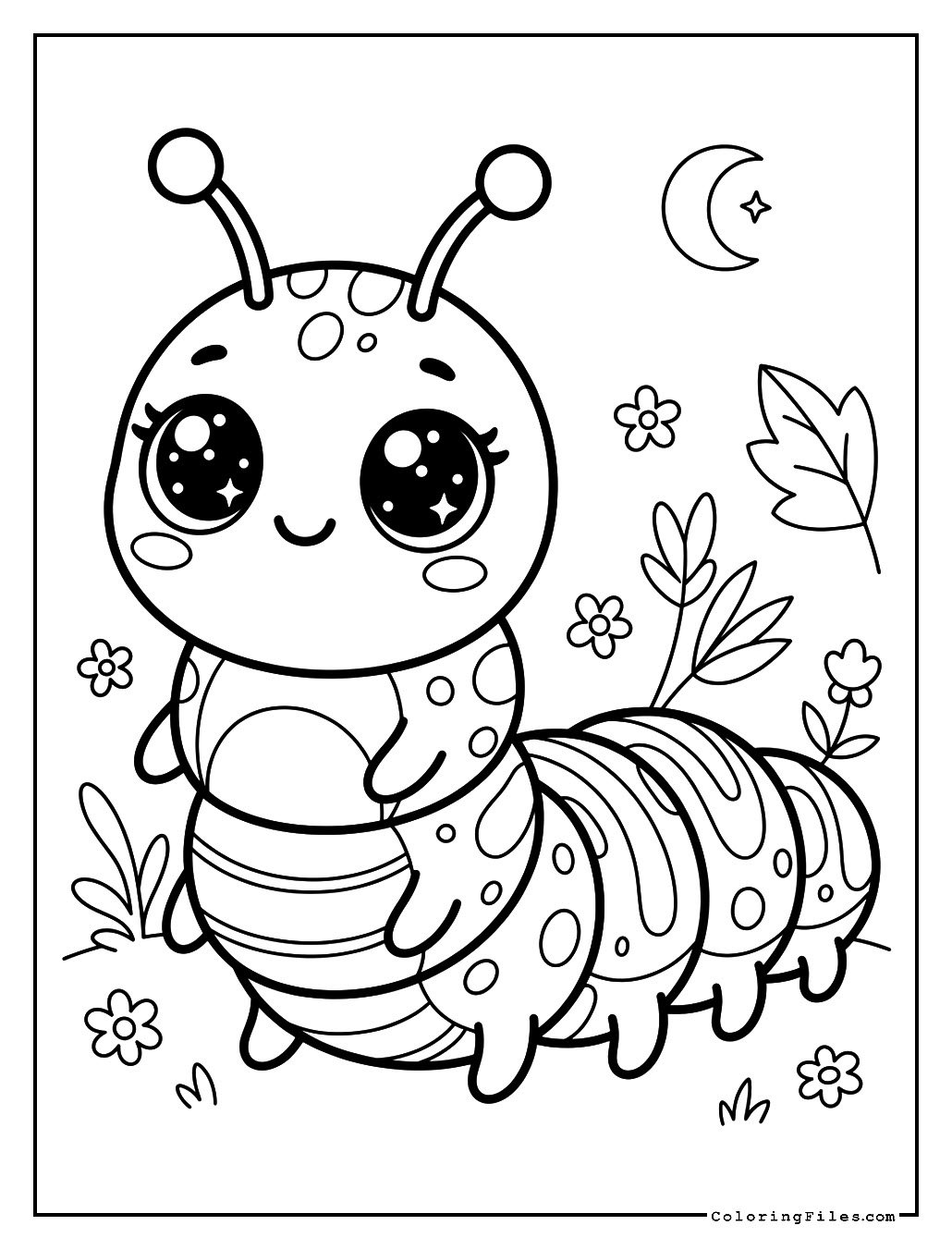 Kawaii Caterpillar