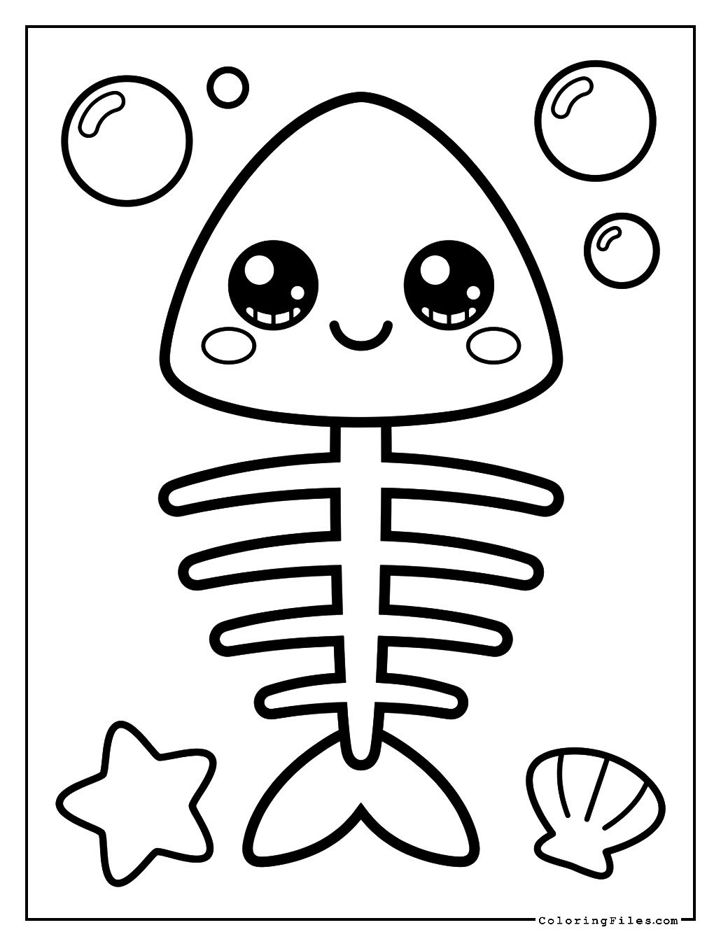 Kawaii Fishbone