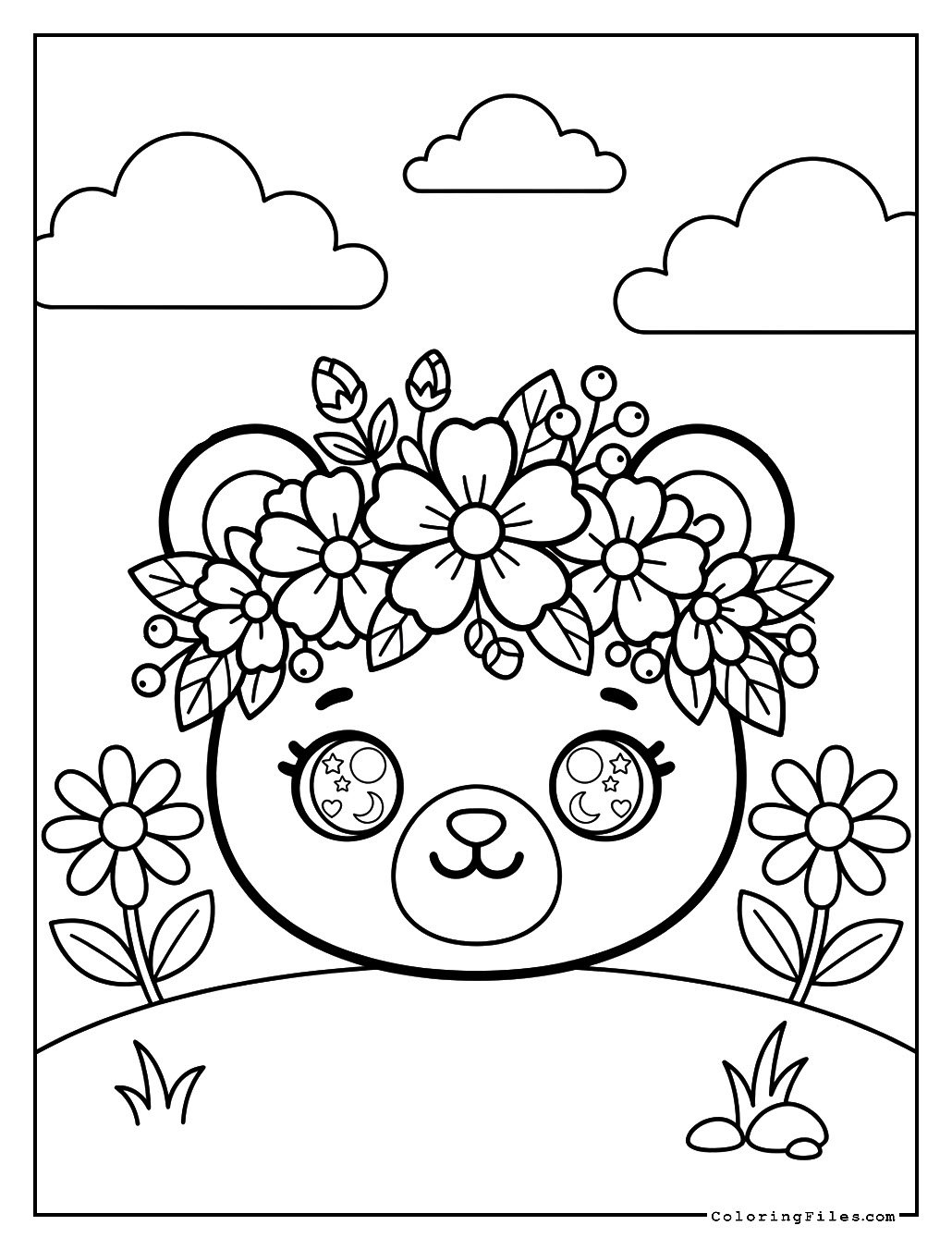 Kawaii Flower Crown