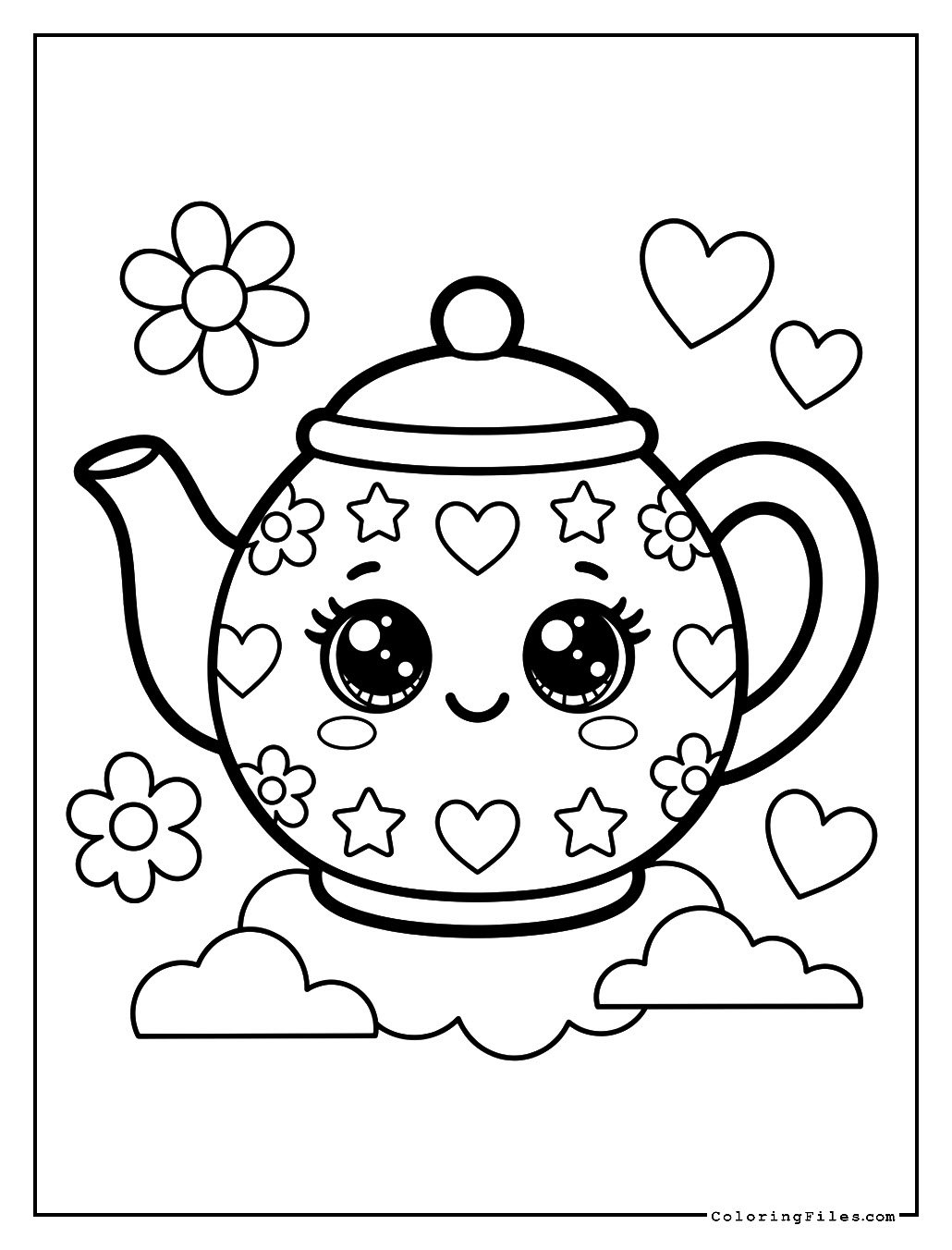 Kawaii Teapot