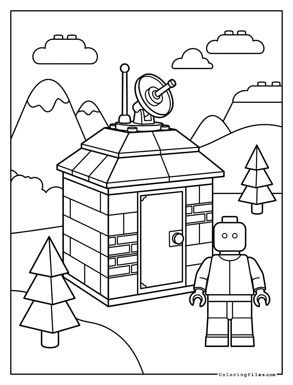 Lego Secret Shelter