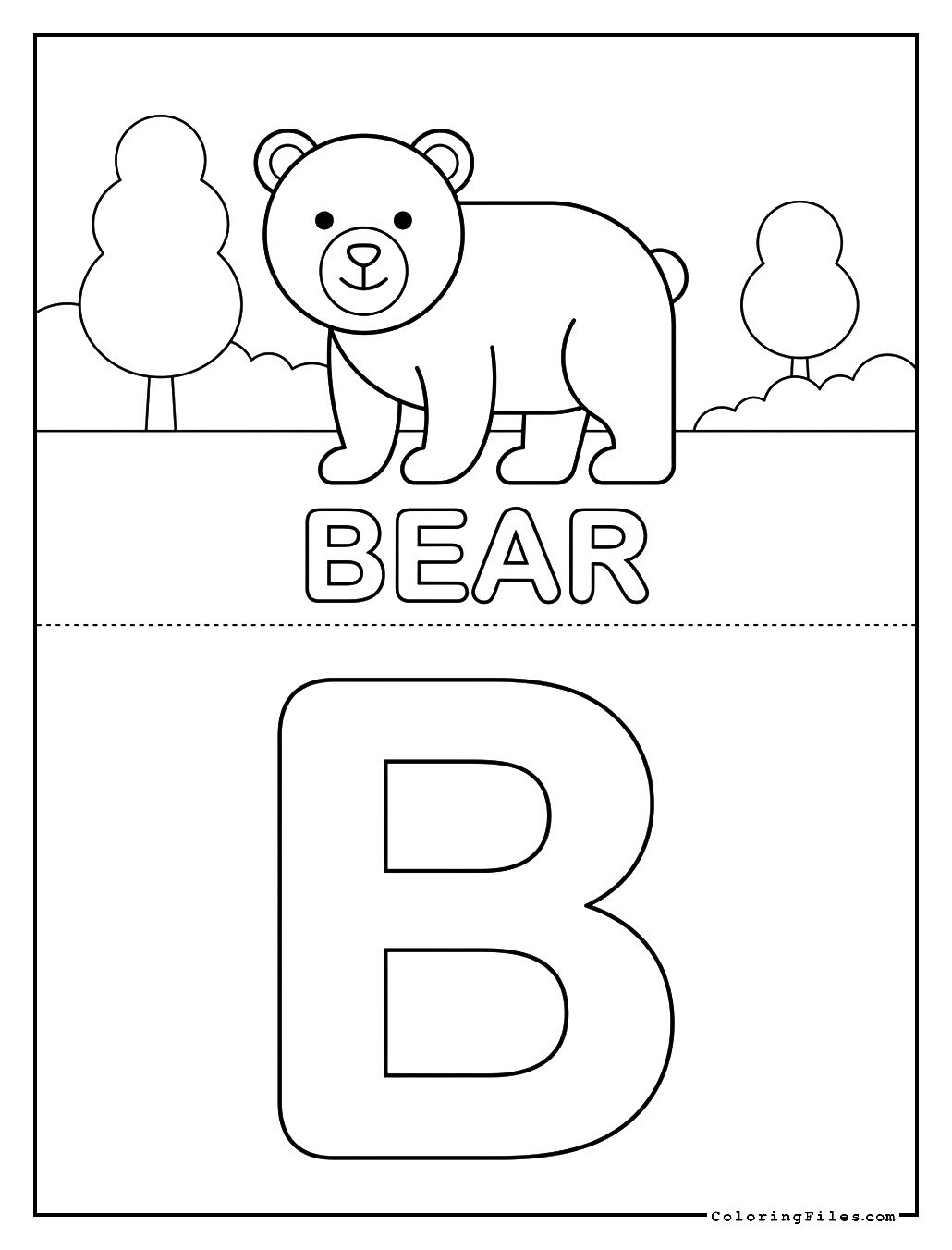 Letter B