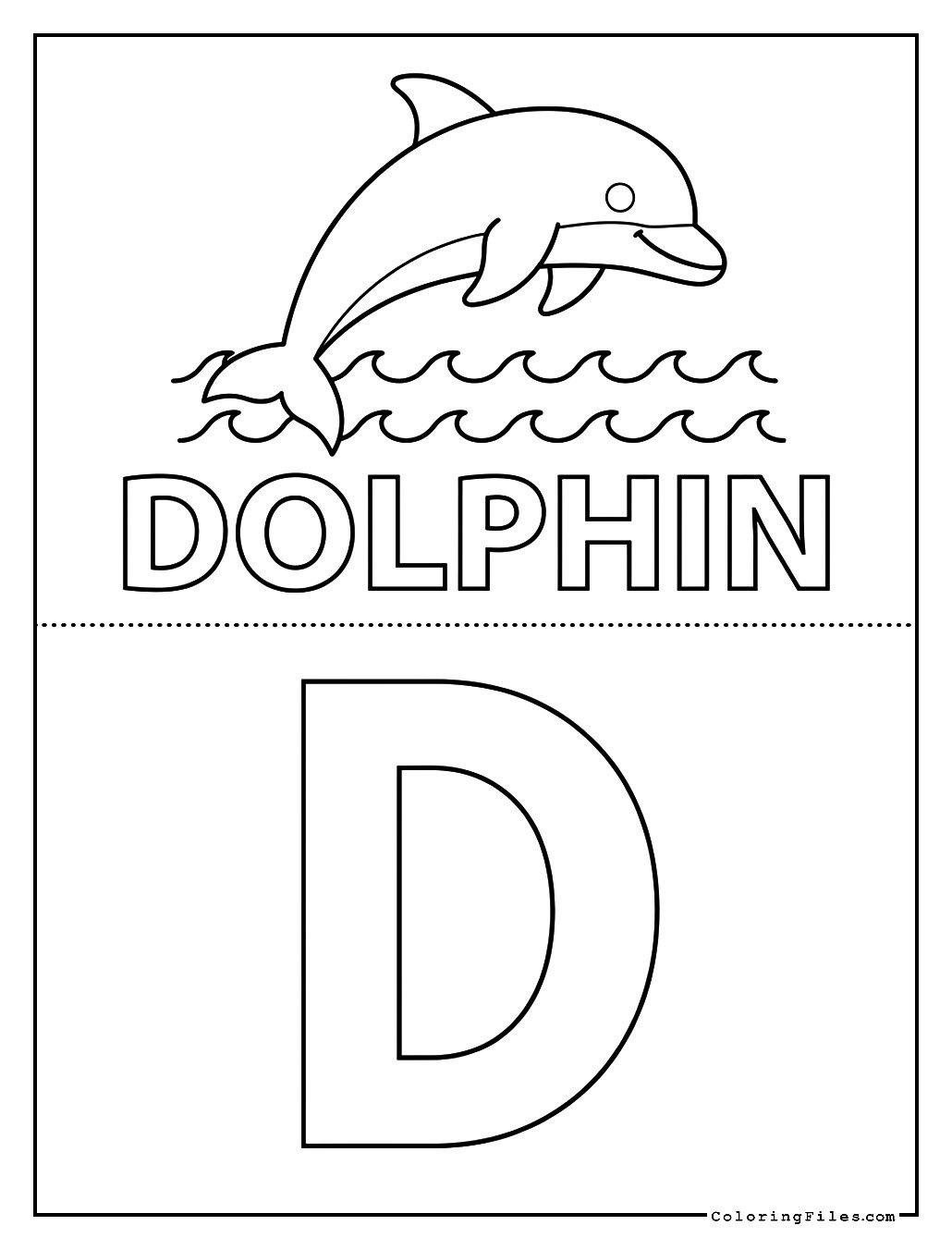 Letter D