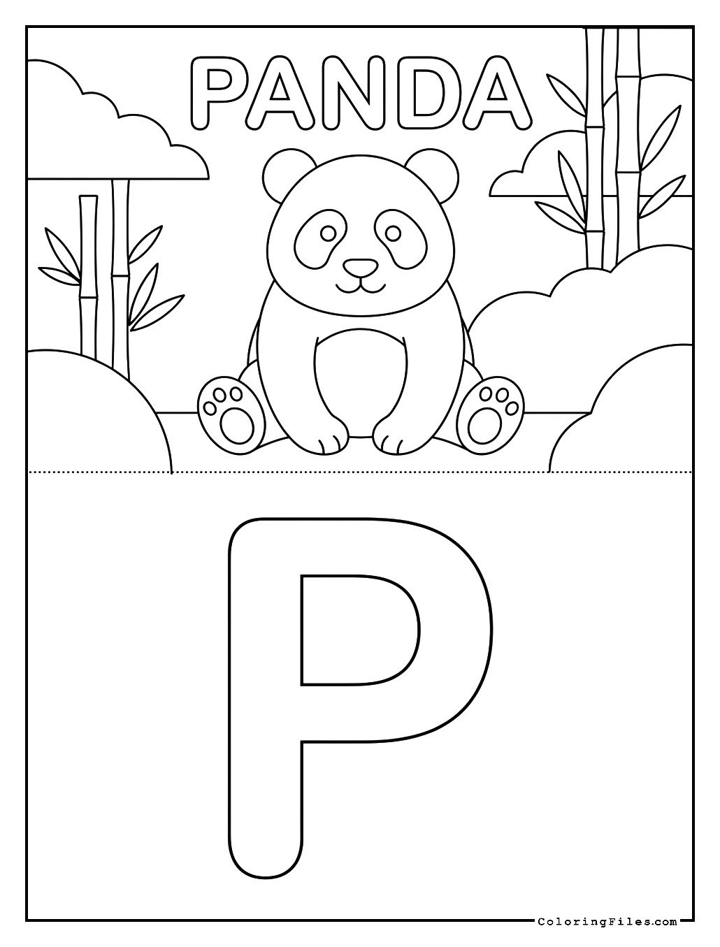 Letter P