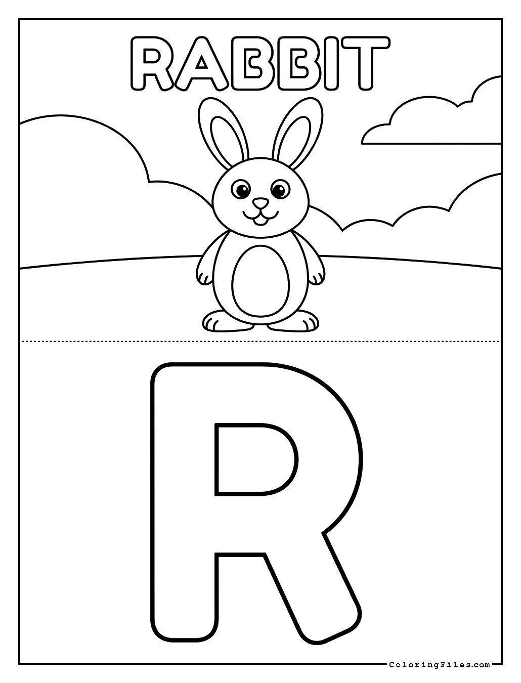Letter R