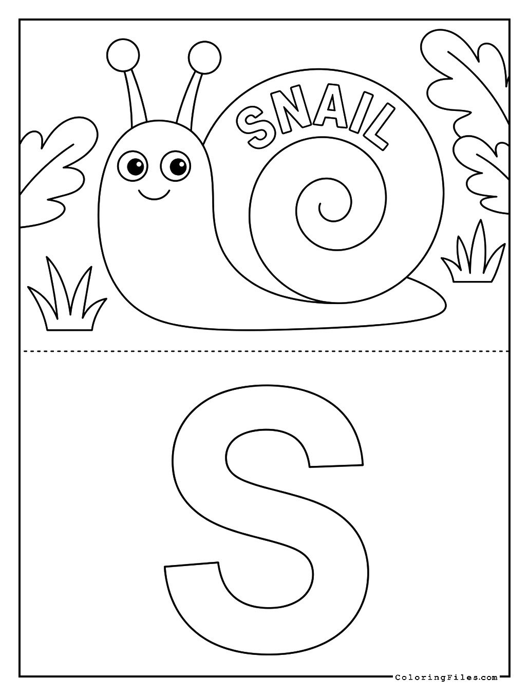 Letter S