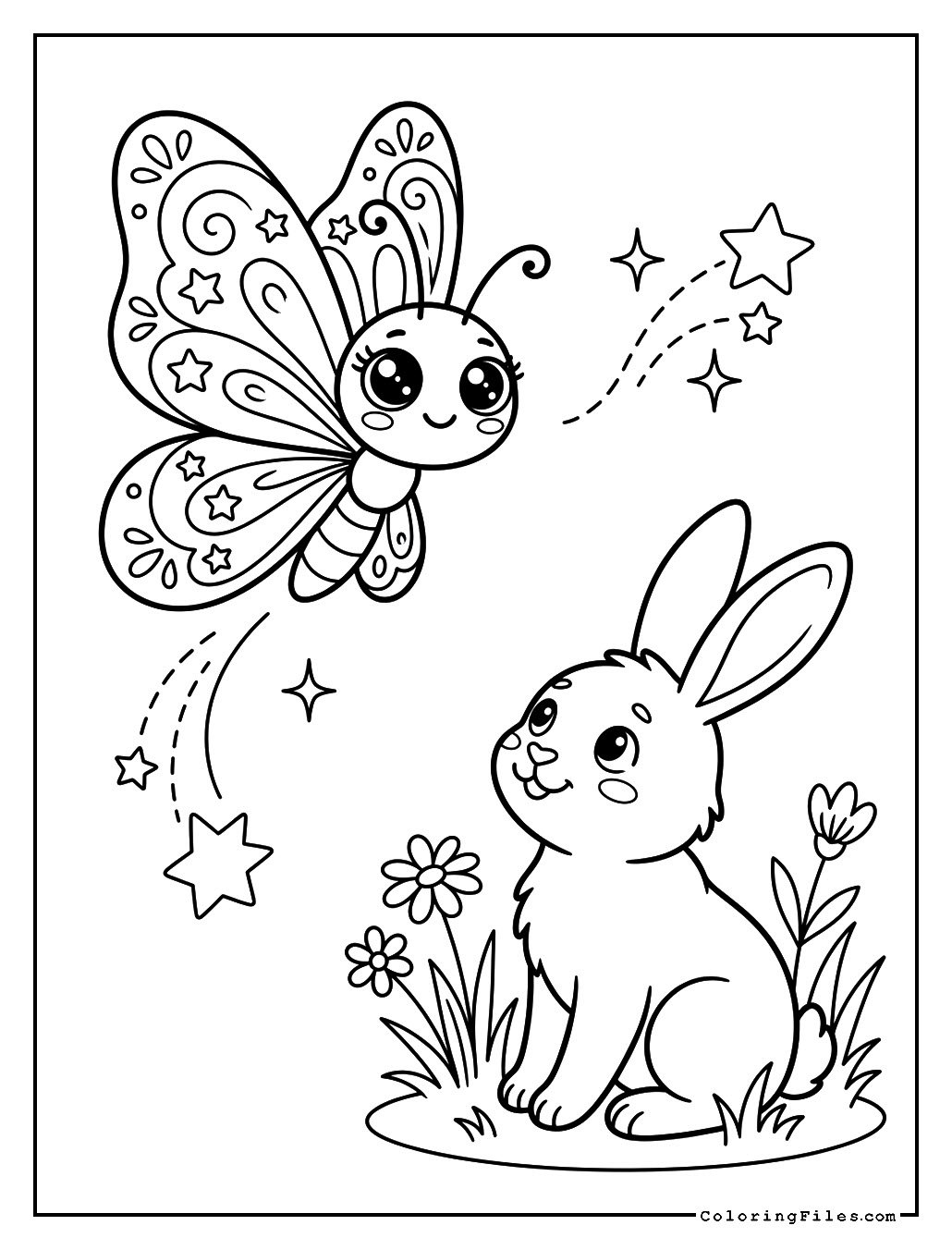 Magic Butterfly & Bunny Friend