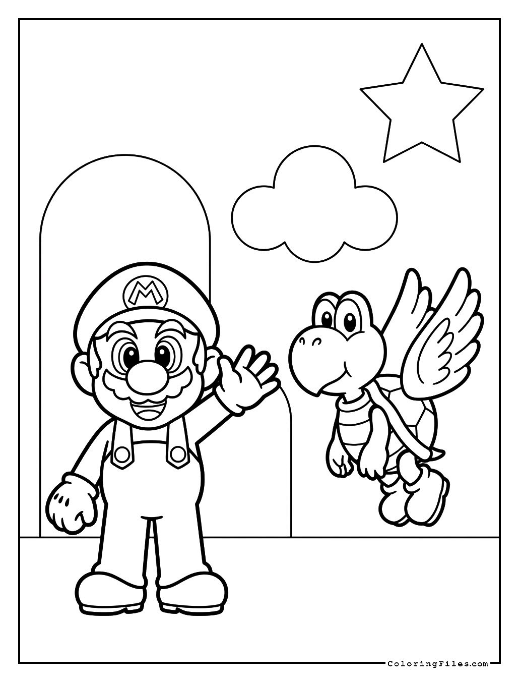 Mario and the Paratroopa