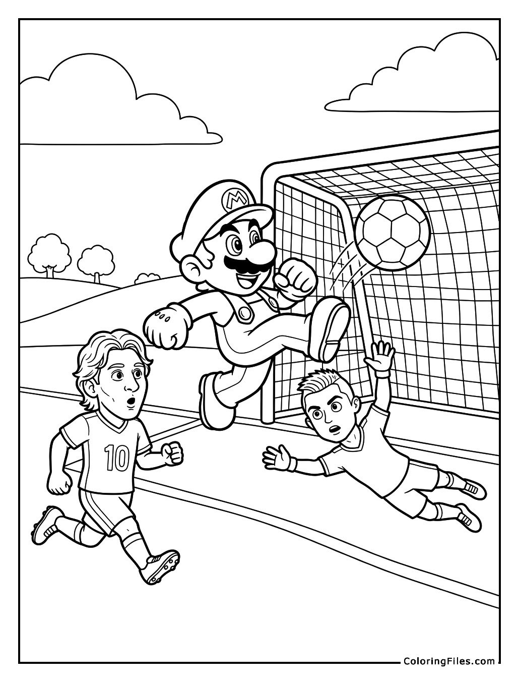 Mario Scores the Goal of a Lifetime
