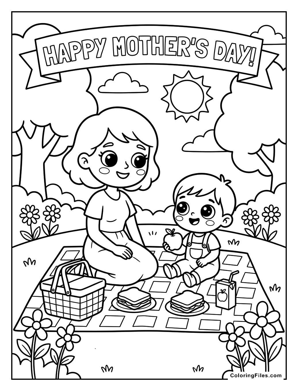 Mom and Me Picnic in the Park
