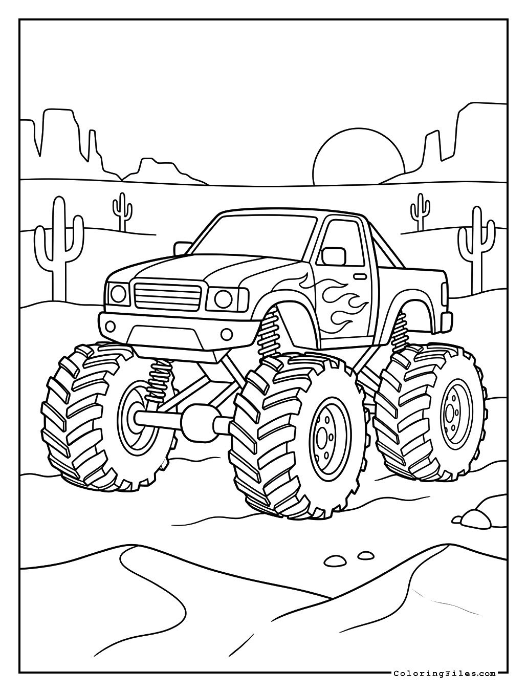 Monster Truck Desert Dash