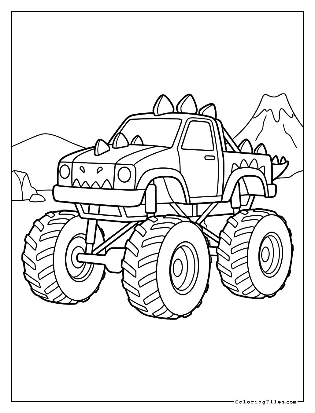 Monster Truck Dino Edition