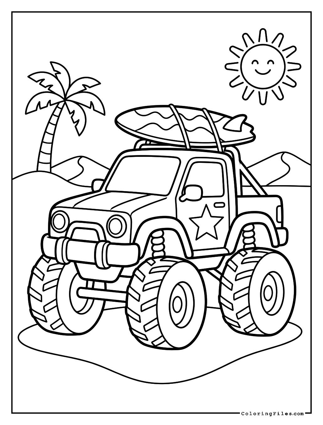 Monster Truck Summer Vacation